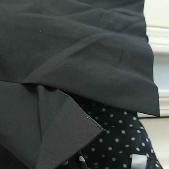 Brandon Thomas Modamix Black Classic Blazer w Polka dot lining 28W - Picture 7 of 10